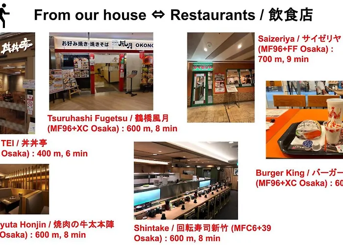 Usj 22Min,Kaiyukan 11Min,Kyocera Dome 8Min,Solaniwa Onsen 5Min,Direct 2 Kix,Kaiyukan,Osaka,Nara,Osaka Castle